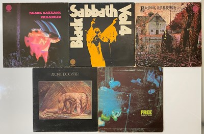 Lot 739 - UK ORIGINAL/EARLY PRESS HARD-ROCK LPS - BLACK SABBATH, FREE, ATOMIC ROOSTER