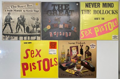 Lot 704 - SEX PISTOLS - LP AND 7" SINGLE PACK