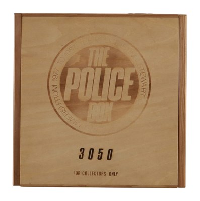 Lot 661 - THE POLICE BOX STING-STEWART-COPELAND-ANDY SUMMERS 1977 TO 1987 LIMITED 7" JAPANESE BOXSET