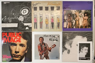 Lot 706 - UK AND US PUNK - LP PACK - THE SLITS, X-RAY SPEX, PUBLIC IMAGE LTD
