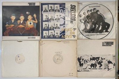 Lot 753 - 2-TONE, SKA WITH WHITE LABELS 12" & 7" - MADNESS, THE SPECIALS, TERRY HALL + MORE