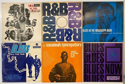 Lot 754 - RARE AND CLASSIC BLUES COMPILATIONS, UK/USA LABELS LIBERTY, SAVOY, PYE, DECCA, CBS