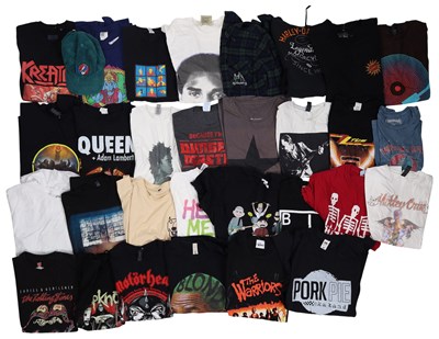 Lot 244 - METAL / ROCK / GENERAL - CLOTHING AND T-SHIRT COLLECTION.