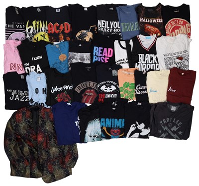 Lot 245 - METAL / ROCK / GENERAL - CLOTHING AND T-SHIRT COLLECTION.