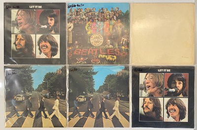 Lot 856 - THE BEATLES - UK ORIGINALS - LP PACK
