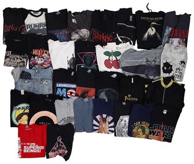 Lot 249 - METAL / ROCK / GENERAL - CLOTHING AND T-SHIRT COLLECTION.