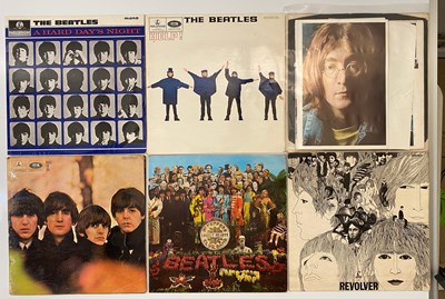 Lot 761 - THE BEATLES LP PACK - UK MONO & STEREO ORIGINALS, YELLOW/BLACK, NUM. WHITE ALBUM