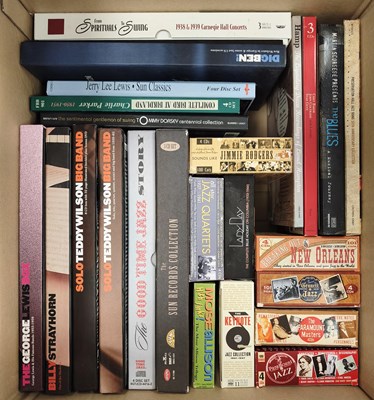 Lot 26 - JAZZ, BLUES, AND RELATED CD BOX SET COLLECTION
