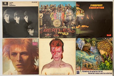 Lot 763 - ROCK, CLASSIC ROCK, BEATLES, BOWIE, FOLK, POP LPS - FAIRPORT CONVENTION, T-REX, HENDRIX