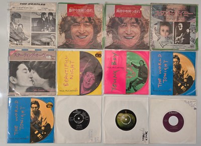 Lot 872 - BEATLES AND RELATED 7" COLLECTION INCLUDING UK AND OVERSEAS PRESSINGS