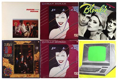 Lot 720 - NEW WAVE - POP - ROCK - LP AND 12" COLLECTION - KRAFTWERK, BLONDIE, DURAN DURAN