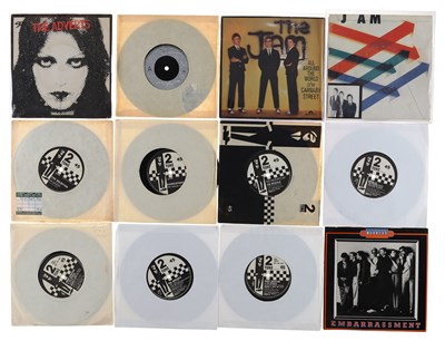 Lot 876 - STIFF RECORDS, TWO TONE, POST PUNK, REVIVAL 7" SINGLES COLLECTION THE ADVERTS, THE JAM