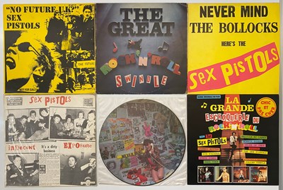 Lot 770 - SEX PISTOLS LP COLLECTION - INTERNATIONAL & PRIVATE RELEASE