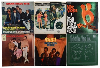 Lot 885 - MANFRED MANN AND RELATED LP'S, EP'S, 7" COLLECTION