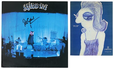 Lot 212 - GENESIS - FULLY SIGNED COPY OF 'GENESIS LIVE'.