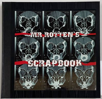 Lot 510 - THE SEX PISTOLS - LIMITED EDITION SIGNED JOHNNY ROTTEN'S SCRAPBOOK.