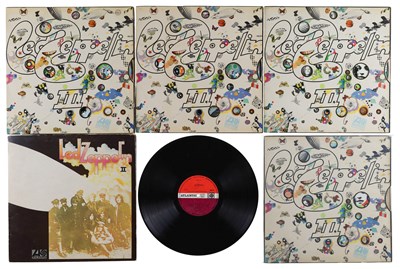 Lot 949 - LED ZEPPELIN - PLUM/RED PETER GRANT - LP PACK