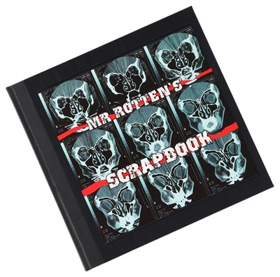 Lot 455 - THE SEX PISTOLS - LIMITED EDITION SIGNED JOHNNY ROTTEN'S SCRAPBOOK.