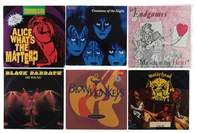 Lot 891 - MIXED COLLECTION OF ROCK, INDIE AND CLASSIC ROCK AND POP 12"S AND 7"S ENDGAMES, APRIL SHOWERS