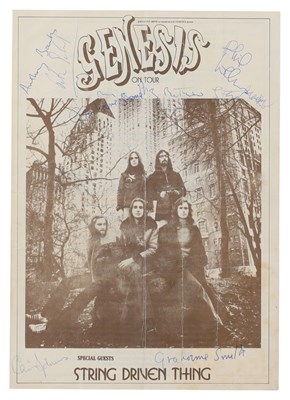 Lot 213 - GENESIS - SIGNED TOUR PROGRAMME.