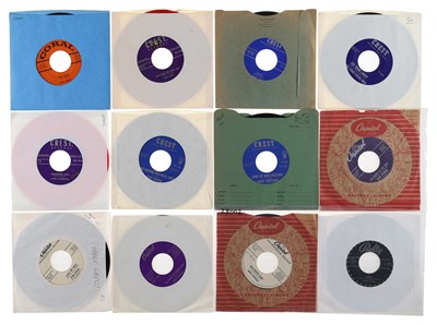 Lot 907 - EDDIE COCHRAN AND RELATED ROCK 'N' ROLL, ROCKABILLY, COUNTRY 7" COLLECTION