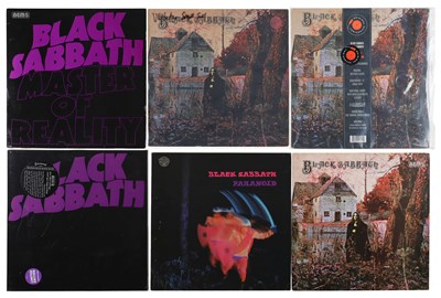 Lot 908 - BLACK SABBATH COLLECTION INCLUDING ORIGINALS AND REISSUES VERTIGO