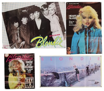 Lot 420 - BLONDIE - POSTER COLLECTION.