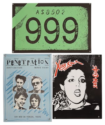 Lot 422 - PUNK POSTER COLLECTION.