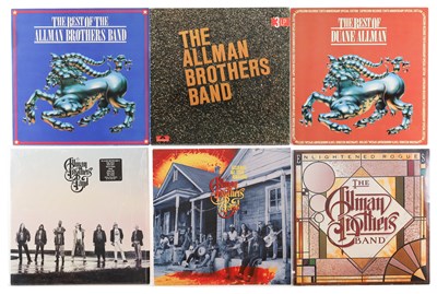 Lot 918 - THE ALLMAN BROTHERS BAND AND RELATED LP'S AND BOXSETS