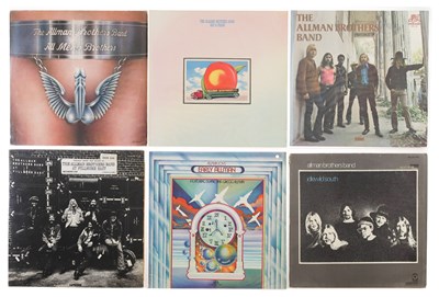 Lot 919 - THE ALLMAN BROTHERS BAND AND RELATED LP'S COLLECTION MOSTLY AMERICAN PRESSINGS