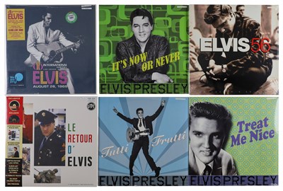 Lot 983 - ELVIS - LP / 10" COLLECTION