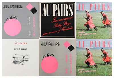 Lot 920 - POST PUNK, NEW WAVE, ALTERNATIVE LP AND 12" COLLECTION AU PAIRS, ALIEN SEX FIEND