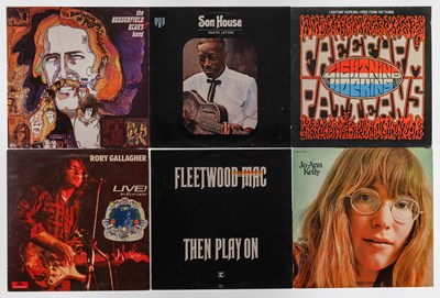 Lot 994 - BLUES - BLUES ROCK - LP COLLECTION - LIGHTNIN' HOPKINS, SON HOUSE, JO-ANN KELLY