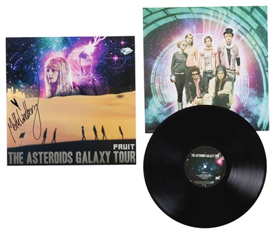 Lot 922 - THE ASTEROIDS GALAXY TOUR FRUIT LP SIGNED METTE LINDBERG