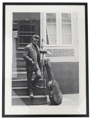Lot 300 - THE BEATLES - ASTRID KIRCHHERR SIGNED LIMITED EDITION POSTER.