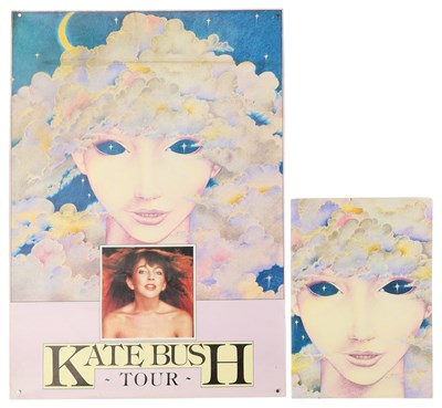 Lot 50 - KATE BUSH - POSTER AND PROGRAMME.
