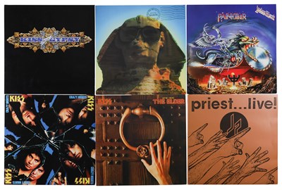 Lot 1008 - HEAVY METAL - HARD ROCK - LP COLLECTION - JUDAS PRIEST, KISS, WHITESNAKE