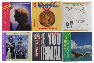 Lot 1011 - GODLEY & CREME AND RELATED PROJECTS - 12" AND 7" SINGLES - JAPANESE PRESSINGS, PROMOS AND DEMOS