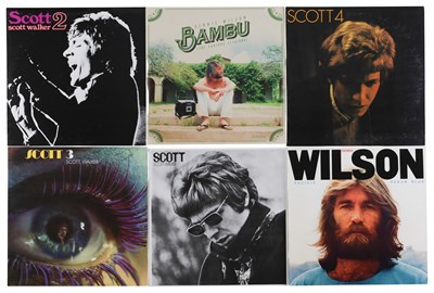 Lot 1015 - ROCK - POP - MODERN PRESSING LP COLLECTION - SCOTT WALKER, DENNIS WILSON, NED DOHENY