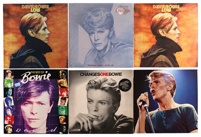 Lot 778 - DAVID BOWIE LPS, PICTURE SLEEVES AND STOCK 7" SINGLES