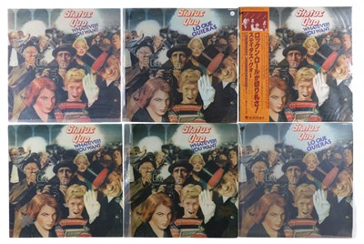 Lot 787 - STATUS QUO - 'WHATEVER YOU WANT' LP OVERSEAS PRESSINGS COLLECTION