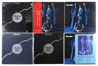 Lot 789 - STATUS QUO - 'BLUE FOR YOU' OVERSEAS LP COLLECTION