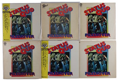 Lot 791 - STAUS QUO - 'PILEDRIVER' OVERSEAS LP COLLECTION
