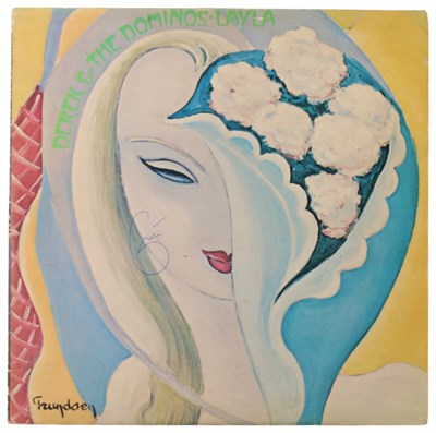 Lot 261 - ERIC CLAPTON - SIGNED COPY OF 'LAYLA'.