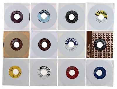 Lot 1021 - RNB - BLUES - ROCK N ROLL - DOO WOP - ROCKABILLY - 7" SINGLE COLLECTION