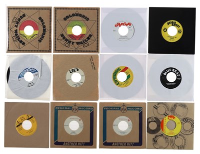 Lot 1108 - REGGAE / DUB - REISSUE / NEW RELEASES / PRIVATE PRESSINGS - 7" COLLECTION (MOSTLY UNPLAYED)