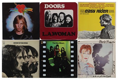 Lot 1140 - CLASSIC ROCK, PROG, FOLK ROCK LP'S INCLUDING THE DOORS AND TOM PETTY