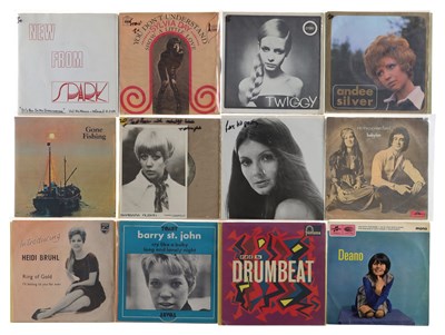 Lot 1116 - 60s / 70s - FEMALE POP - 7" PICTURE SLEEVES