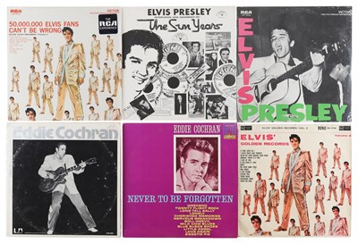 Lot 1146 - ROCK 'N' ROLL, SURF LP AND BOXSET COLLECTION INCLUDING BUDDY HOLLY AND ELVIS