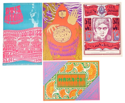 Lot 154 - WEST COAST PSYCHEDELIA - ORIGINAL FILLMORE / FAMILY DOG POSTERS.